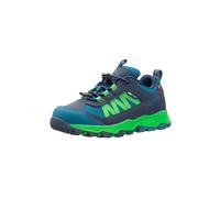 TROLLKIDS Baskets 'Tronfjell' bleu marine / citron vert / pétrole, Taille 30