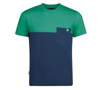 Trollkids - Bergen T - T-shirt enfant Navy / Pepper Green - Taille de l'enfant 140 cm