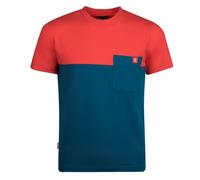 Trollkids - Bergen T - T-shirt enfant Petrol / Spicy Red - Taille de l'enfant 152 cm