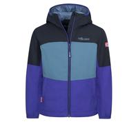 Trollkids - Bjordal Jacket - Veste imperméable enfant Black / Steel Blue / Ultramarine - Taille de l'enfant 116 cm