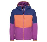 Trollkids - Bjordal Jacket - Veste imperméable enfant Violet Blue / Papaya / Mallow Pink - Taille de l'enfant 164 cm