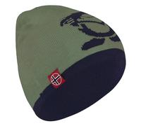 Trollkids - Kid's Troll Beanie - Bonnet - 48-52 cm - 2-5 Years - moss / mystic blue
