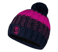 Trollkids - Kid's Troll Bobble Cap - Bonnet - 48-52 cm - 2-5 Years - navy / magenta