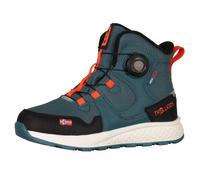 Trollkids - Kid's Bergen Winter Mid Cut - Chaussures d'hiver - EU 38 - stormy blue / black / flame orange