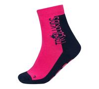 Trollkids - Kid's Anti Slip Socks - Chaussons de chalet - EU 23-26 - navy / magenta