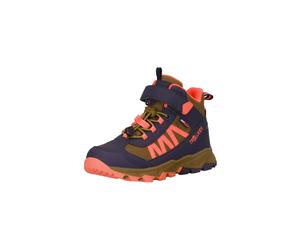TROLLKIDS Chaussure basse kaki / violet foncé / corail, Taille 37