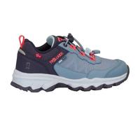 Trollkids - Kid's Trolltunga Hiker Low XT - Chaussures multisports - EU 35 - shadow blue / navy / sky blue / pink salmon