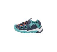 TROLLKIDS Chaussures ouvertes 'Kristiansand' bleu marine / turquoise / orange, Taille 28