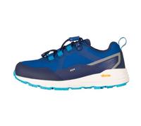 Trollkids - Kid's Skarvan Hiker Low XT - Chaussures multisports - EU 36 - pool blue / alpine blue / dark indigo