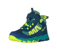 Trollkids - Kid's Tronfjell Hiker Mid - Chaussures de randonnée - EU 31 - sea green / madeira blue / spring leaf