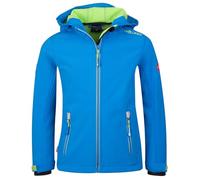 Trollkids - Kid's Trollfjord Jacket - Veste softshell - 116 - medium blue / green