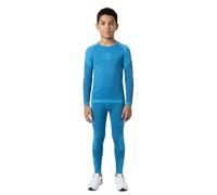 Trollkids Hemsedal Long Sleeve Base Layer Set Bleu 92 cm Enfants