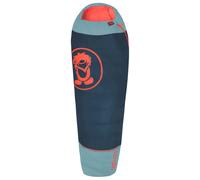 Trollkids - Fjell Dreamer Extendable - Sac de couchage enfant Dark Navy / Dusky Turquoise / Glow Orange - Taille unique