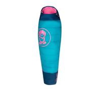 Trollkids - Kid's Fjell Dreamer Extendable - Sac de couchage enfant - 160-190 x 68 x 50 cm - Body Length: 130-170 cm - madeira blue / light magenta / turquoise