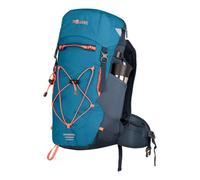 Trollkids - Fjell Trekker - Sac à dos randonnée enfant Atlantic Blue / Dark Navy / Glow Orange - 22 L