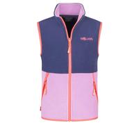Trollkids - Kid's Kjerag Vest - Polaire sans manches - 110 - deep violet / light violet / coral pink