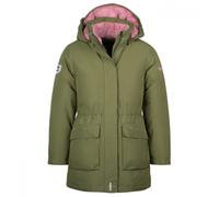 Trollkids - Girl's Alesund Coat - Manteau - 164 - dusky olive / mauve