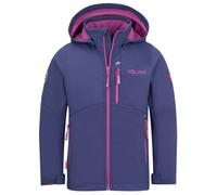 Trollkids - Girl's Balestrand Jacket - Veste softshell - 122 - violet blue / mallow pink