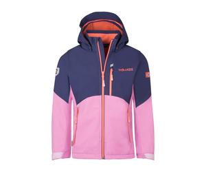 Trollkids - Girl's Balestrand Jacket - Veste softshell - 92 - deep violet / light violet / coral pink