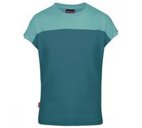 Trollkids - Girl's Bergen T - T-shirt - 140 - teal / glacier green