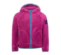Trollkids - Girls Borgund Jacket XT - Polaire enfant Bright Berry / Dark Turquoise - Taille de l'enfant 176 cm