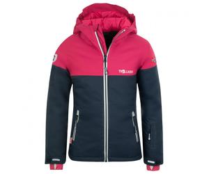 Trollkids - Girl's Hallingdal Jacket - Veste d'hiver - 128 - navy / pink / white