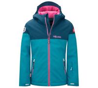 Trollkids - Girl's Hallingdal Jacket - Veste d'hiver - 98 - dark turquoise / madeira blue / light magenta