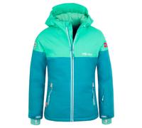 Trollkids - Girls Hallingdal Jacket - Veste ski enfant Light Petrol / Dark Mint / White - Taille de l'enfant 152 cm