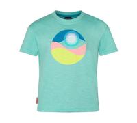 Trollkids - Girl's Halsafjord T-Shirt - T-shirt - 128 - aqua haze