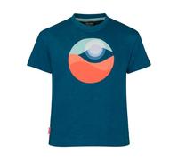 Trollkids - Girl's Halsafjord T-Shirt - T-shirt - 98 - madeira blue