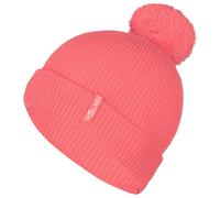 Trollkids - Girl's Holmenkollen Bobble Cap - Bonnet - 48-52 cm - 2-5 Years - coral pink