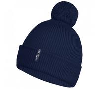 Trollkids - Girl's Holmenkollen Bobble Cap - Bonnet - 52-56 cm - 6-12 Years - navy