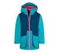 Trollkids - Girl's Kongsberg Jacket - Veste d'hiver - 110 - madeira blue / dark turquoise / light magenta