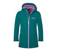 Trollkids - Girl's Kristiansand Coat - Veste softshell - 140 - midnight petrol / deep violet
