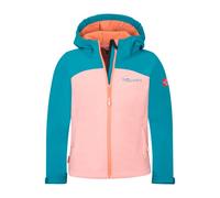 Trollkids - Girl's Kristiansand Jacket XT - Veste softshell - 164 - harbor blue / peony rose / mellow peach