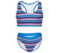 Trollkids - Girl's Kvalvika Bikini - Bikini - 122 - dynamic blue / candy pink