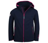 Trollkids - Girl's Kvalvika Jacket - Veste softshell - 98 - navy / magenta