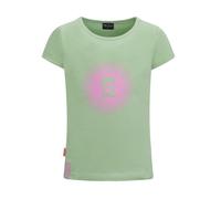 Trollkids - Girls Logo T - T-shirt - 176 - pistachio green / wild rose