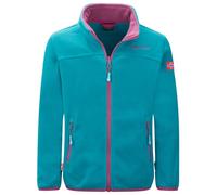 Trollkids - Girls Oppdal Jacket XT - Veste polaire - 92 - dark turquoise / bright berry