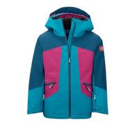 Trollkids - Girl's Rauland Jacket - Veste d'hiver - 116 - madeira blue / dark turquoise / bright berry