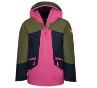 Trollkids - Girl's Rauland Jacket - Veste d'hiver - 140 - dusky olive / light magenta / navy