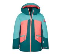 Trollkids - Girl's Rauland Jacket - Veste d'hiver - 92 - midnight petrol / dusty teal / coral pink