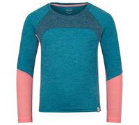 Trollkids - Seiland Longsleeve - T-shirt enfant Harbor Blue - Taille de l'enfant 140 cm