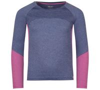 Trollkids - Seiland Longsleeve - T-shirt enfant Violet Blue / Mallow Pink - Taille de l'enfant 98 cm