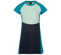 Trollkids - Girl's Senja Dress - Robe - 152 - navy / dark turquoise