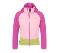 Trollkids - Girl's Sirdal Jacket - Veste polaire - 116 - fresh berry / candy pink / hedge green
