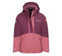 Trollkids - Girl's Skanden 3in1 Jacket - Veste 3-en-1 - 128 - frozen berry / deep ruby
