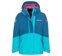 Trollkids - Girl's Skanden 3in1 Jacket - Veste 3-en-1 - 176 - dark turquoise / madeira blue / bright berry