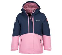 Trollkids - Girl's Skanden 3in1 Jacket - Veste 3-en-1 - 98 - navy / mauve