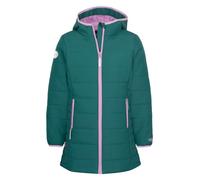 Trollkids - Girl's Stavanger Coat - Manteau - 128 - midnight petrol / light violet